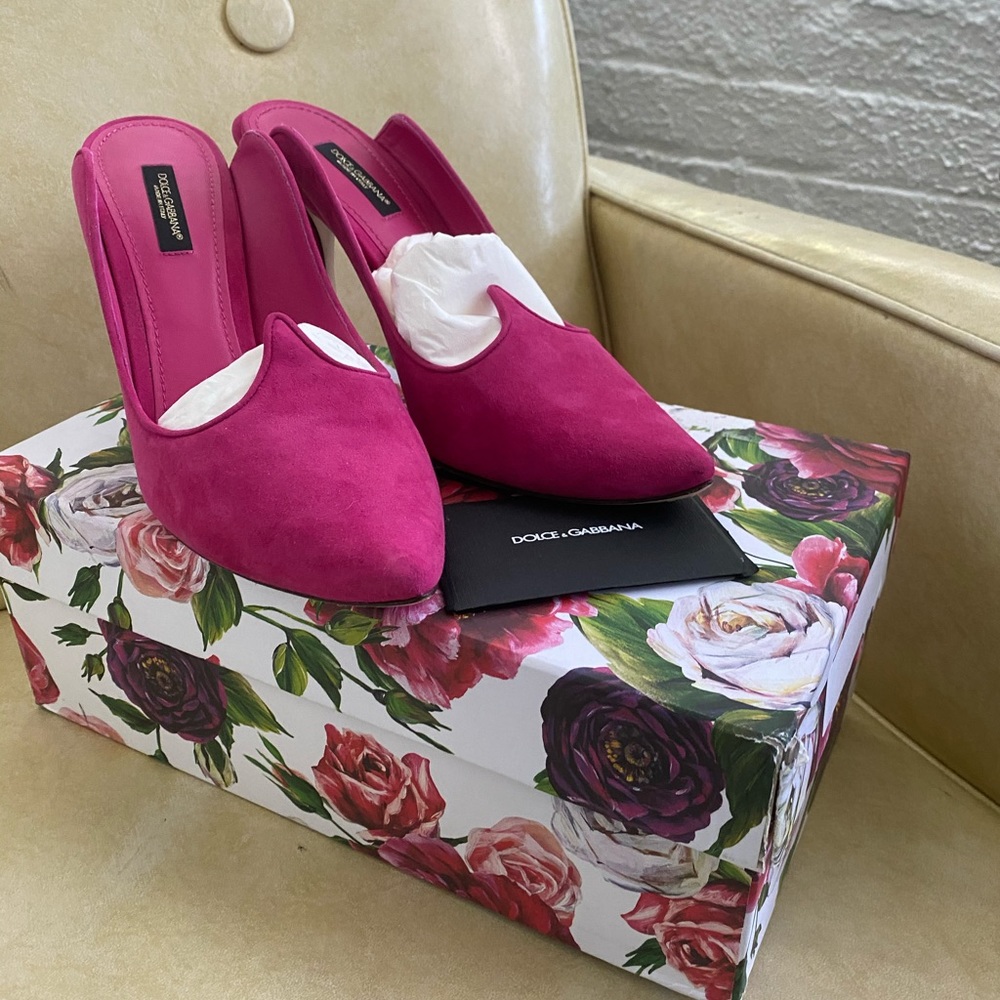 Fuschia Dolce and Gabanna heels size 40